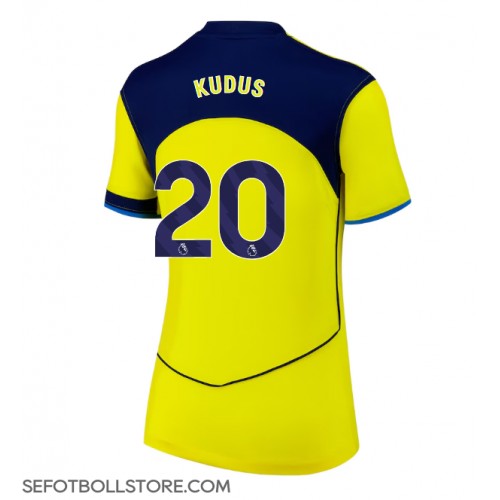Tottenham Hotspur Mohammed Kudus #20 Replika Tredje Tröja Dam 2025-26 Kortärmad